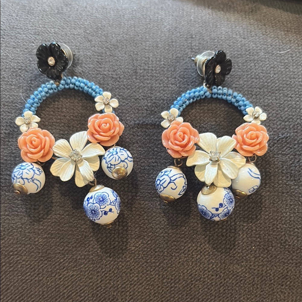 Chloe + Isabel Flora Japonica Statement Earrings